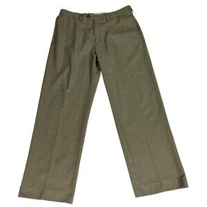 Haggar Clothing Dress Pants Brown Mens Size 34‎ (S10395)